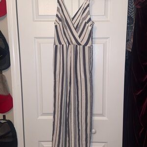 Striped Jumpsuit